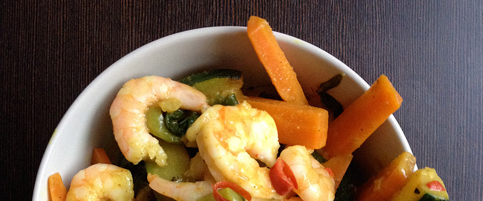 Shrimp Curry - GetFit Travel