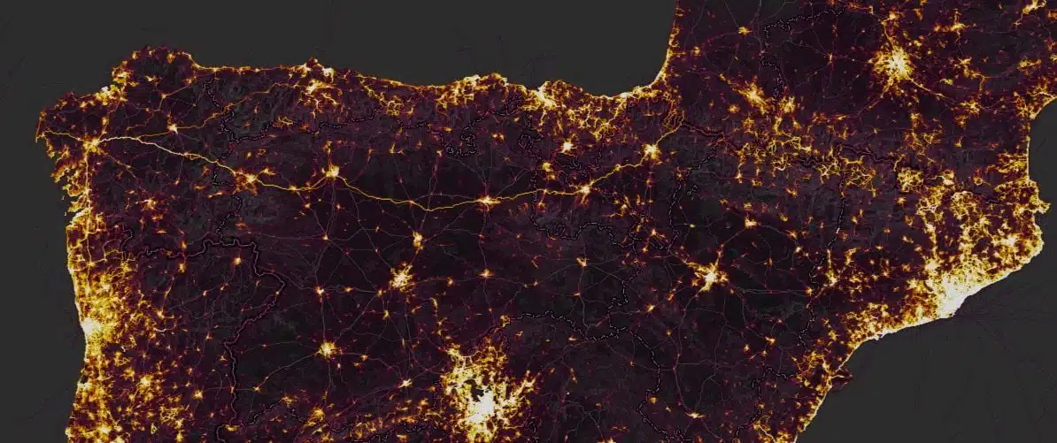 Camino de Sanitago - Strava Global Heatmap - GetFit Travel Fitness Holidays